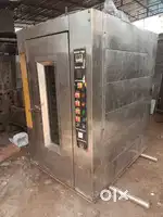 Rotary rack oven