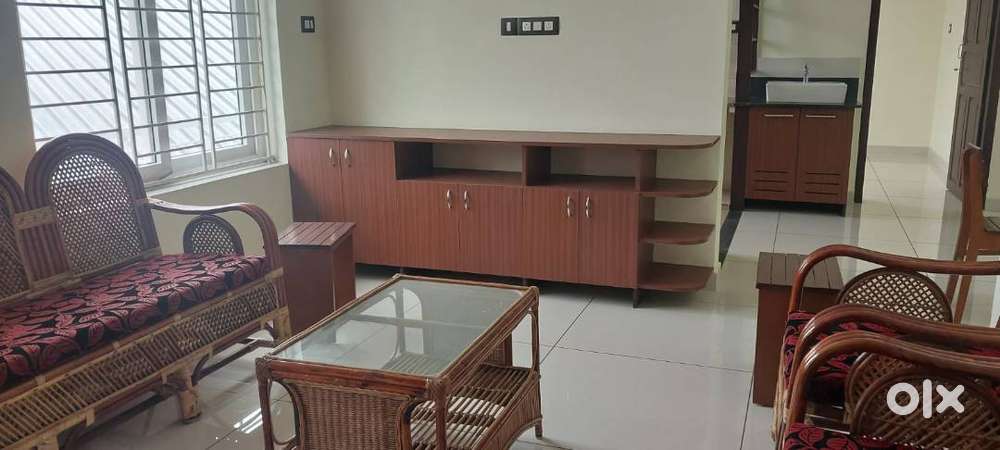 Semi-Furnished 1BHK  Family,Studying/Working Ladies  Balcony&Parking