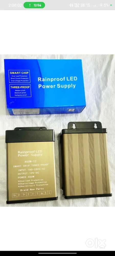 12V 400W Rainproof power supply