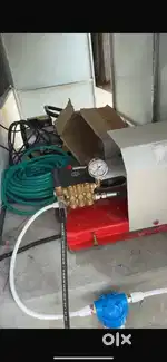 Commpressor and car washing pressure washer