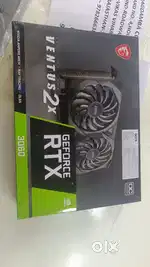 MSI RTX 3060 12 GB GRAPHIC CARD NEW CONDITION