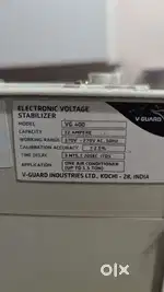 Ac stabilizer 2nos one of v guard and other premier