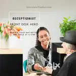 Female Receptionist,Front desk staff
