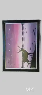Painting on canvas