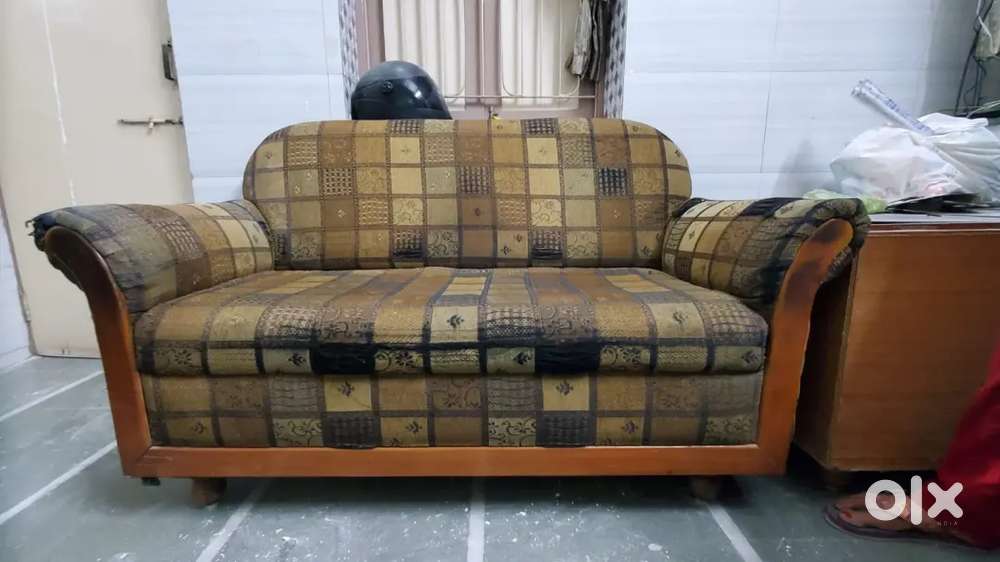 Sofas, chair, drssing table and Tv cabinet