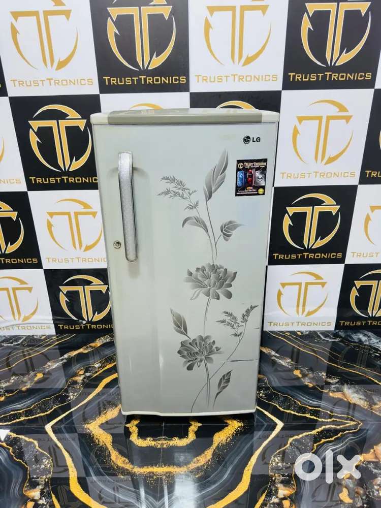 Lg Intello 5 star ratings Flower Design Single Door Fridge 170 liters