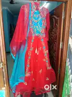 Beautiful red frock
