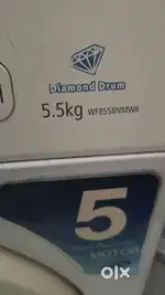 fully automatic washing machine almost new condition.  samsung