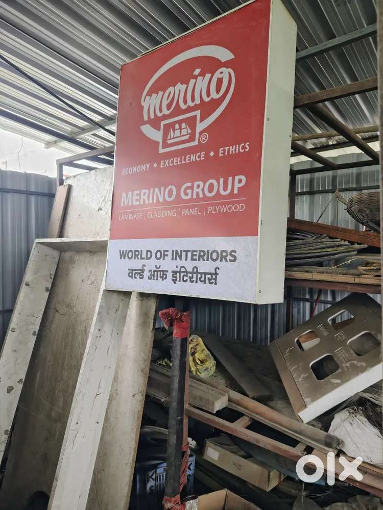 Shop standing Name board