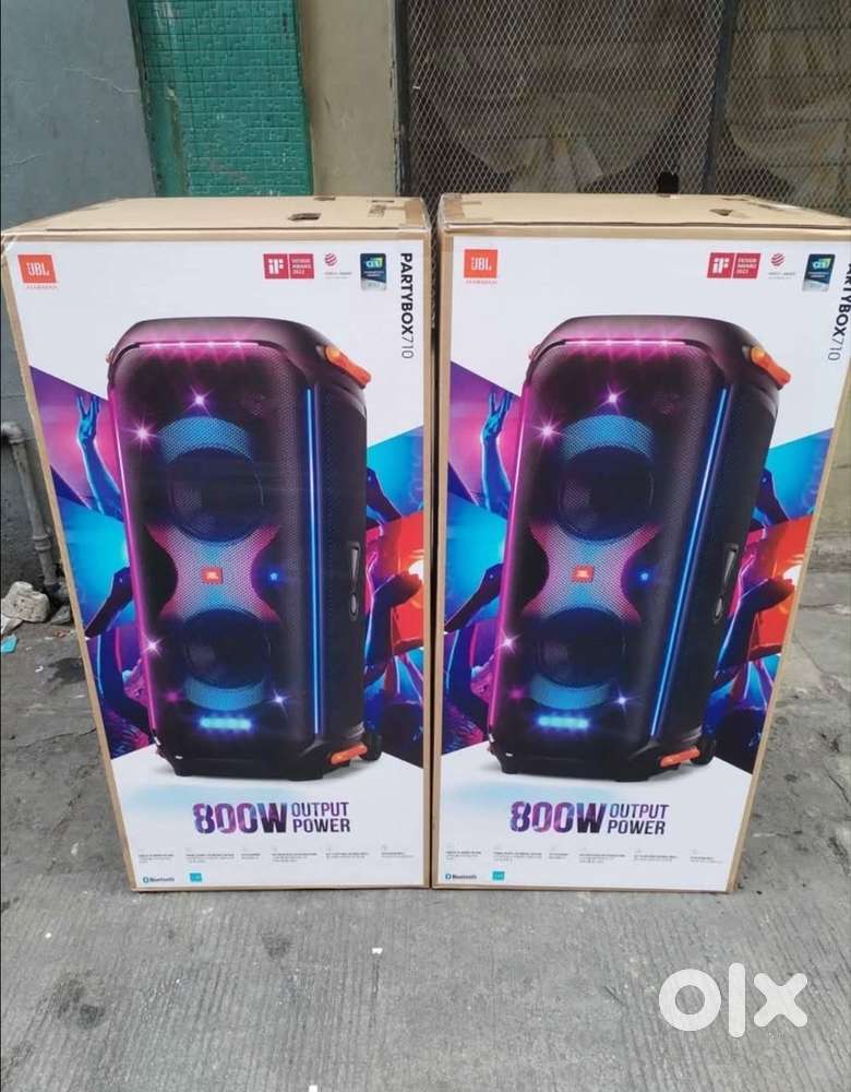 Deal- New Box Packed Jbl Partybox 710 800 Watt Speaker with Bill