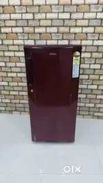 Haier fridge used like new one maroon colour in stock