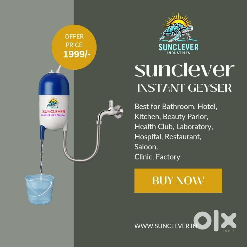 sunclever instant mini geyser