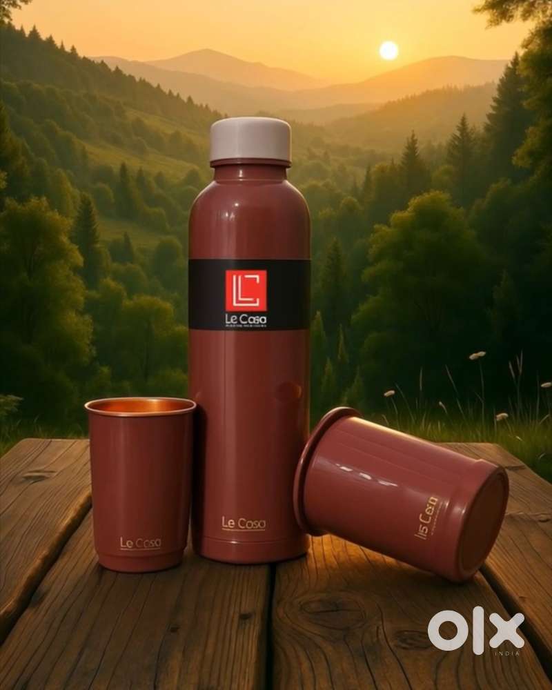 Copper Bottle Premium Quality Available in Stock .