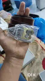 A men branded leather belt &volate