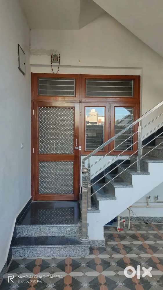 For family only 2bhk Beautiful ground floor corner house for rent.