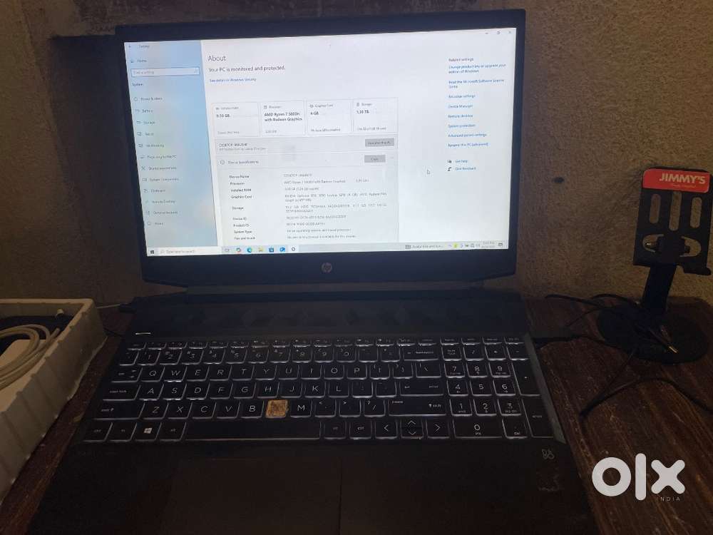 Gaming laptop,11 generation,NVIDIA 4 gab graphic card ,8 gab ram