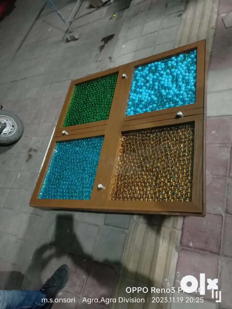 Table with glass