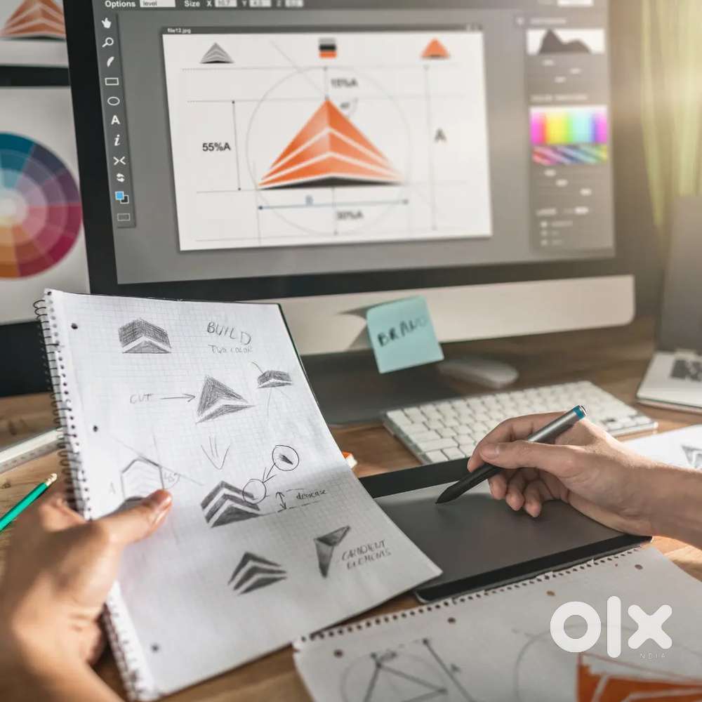 Freelance graphic designer.