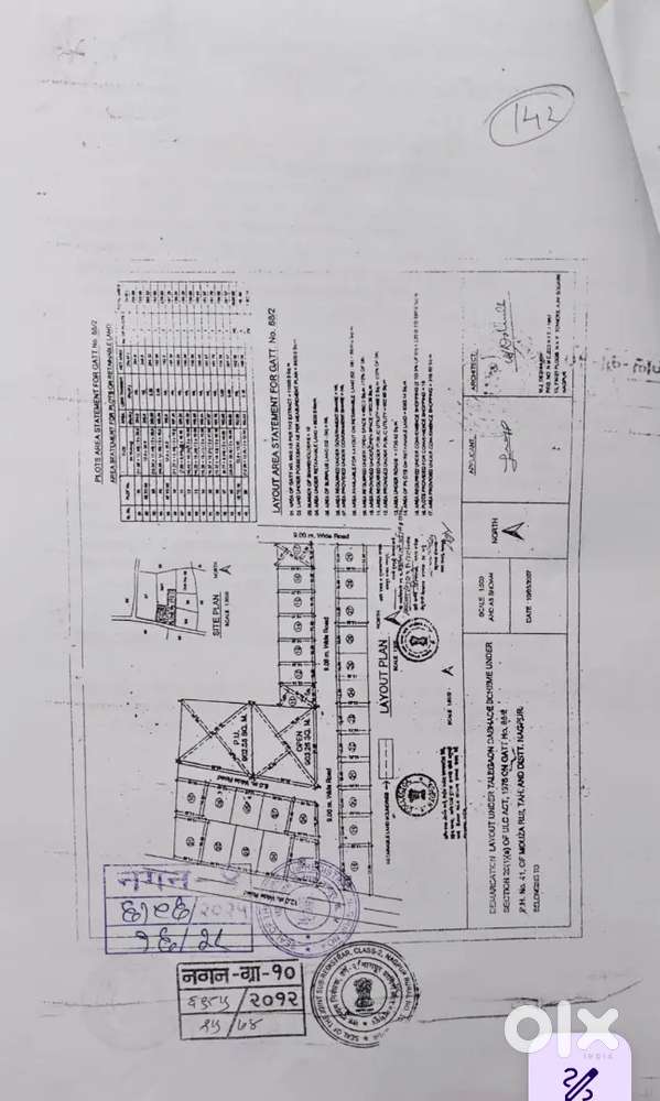 NATP sanction 7/12 plot mouja-Rui Panjri