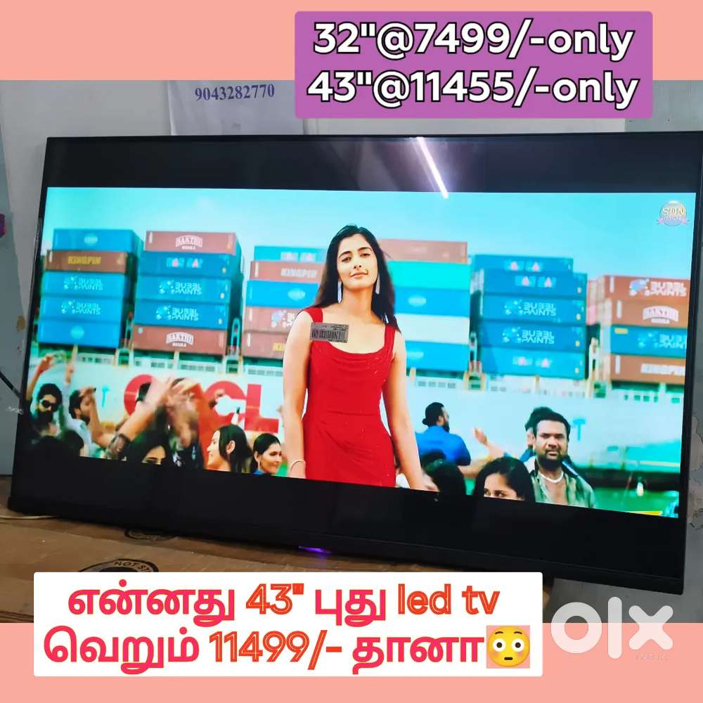 Stock clearance sales ! SONY new 43 inch smart led tv @11455 onwards&