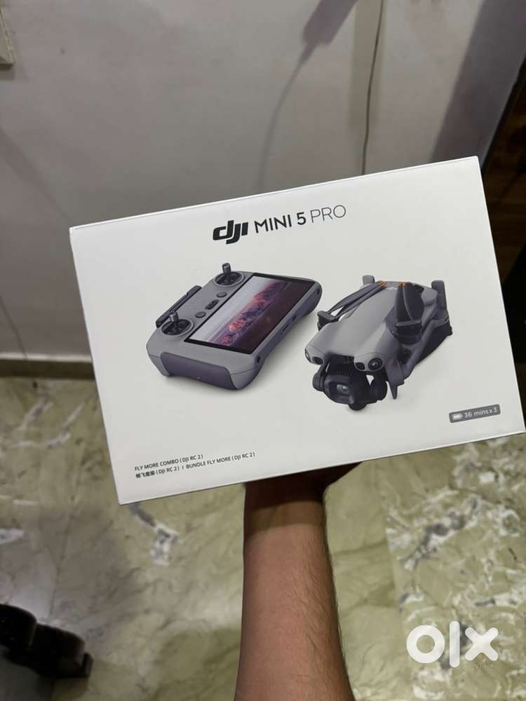 Dji mini 5 pro flymore combo 36 mints (sealed packed)