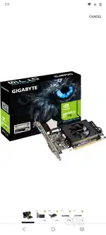 Gt 710 - 2gb unused graphic card