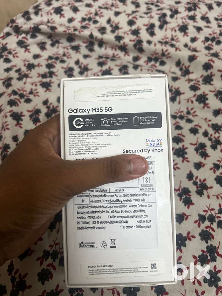 Samsung m35 6gb 128gb for sale
