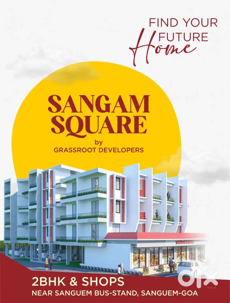 2 bhk flats in sanguem (sanguem bus stand)