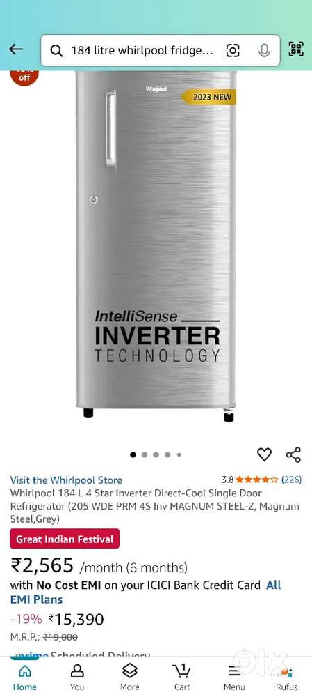 Whirlpool Refrigerator