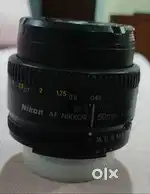 Nikon 50mm Nikkor F/1.8D AF Prime Lens