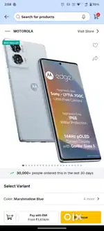 Motorola edge 50 fusion