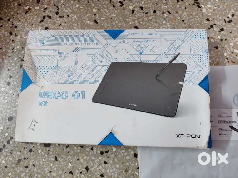 Xp-Pen Deco 01 V2 Digital Graphics Drawing Pen Tablet