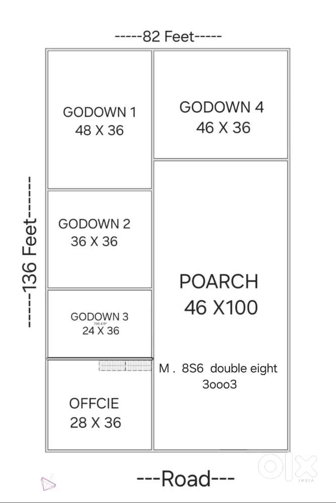 Industrial Godown for sale in Phagwara