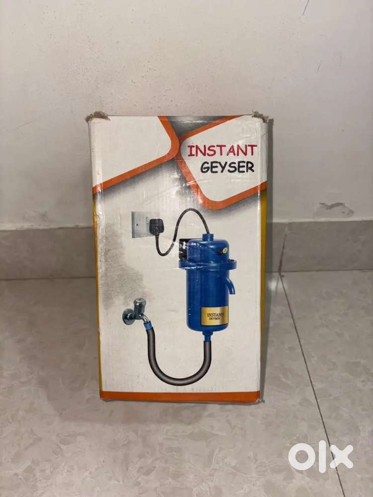 Non-used geyser in new condition.