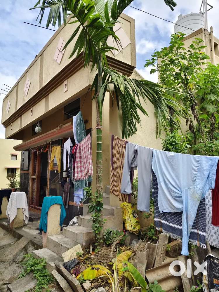 West Facing 1BHK House for Sale – 600 Sq Ft – Nittuvalli – 35 Lakhs