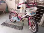 Kids cycle for sell in good condition pink colour