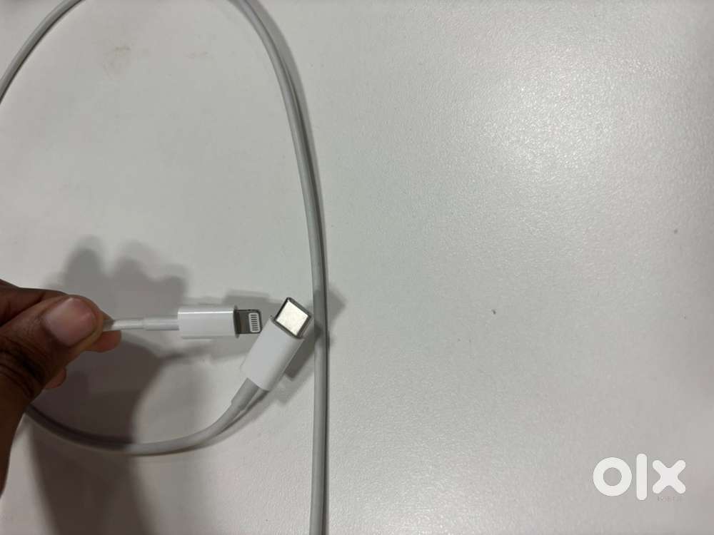 Very new, bought last month lightning cable for i phone not much