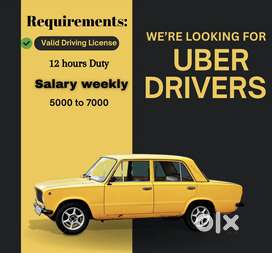 Uber drivers wanted
