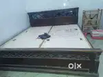 Double bed with Iron almira