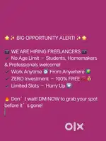 500 to 5000 per day part time of full time