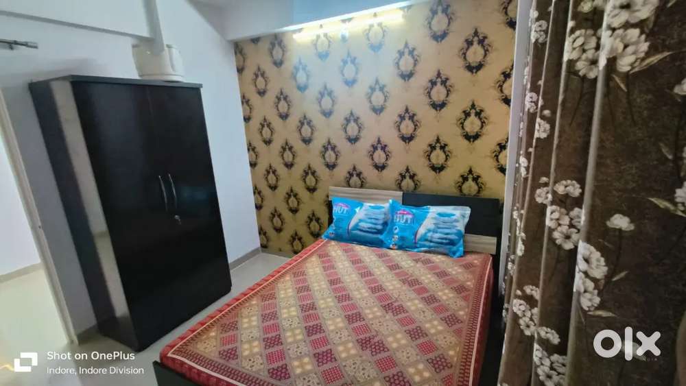 1 BHK furnished flat for rent