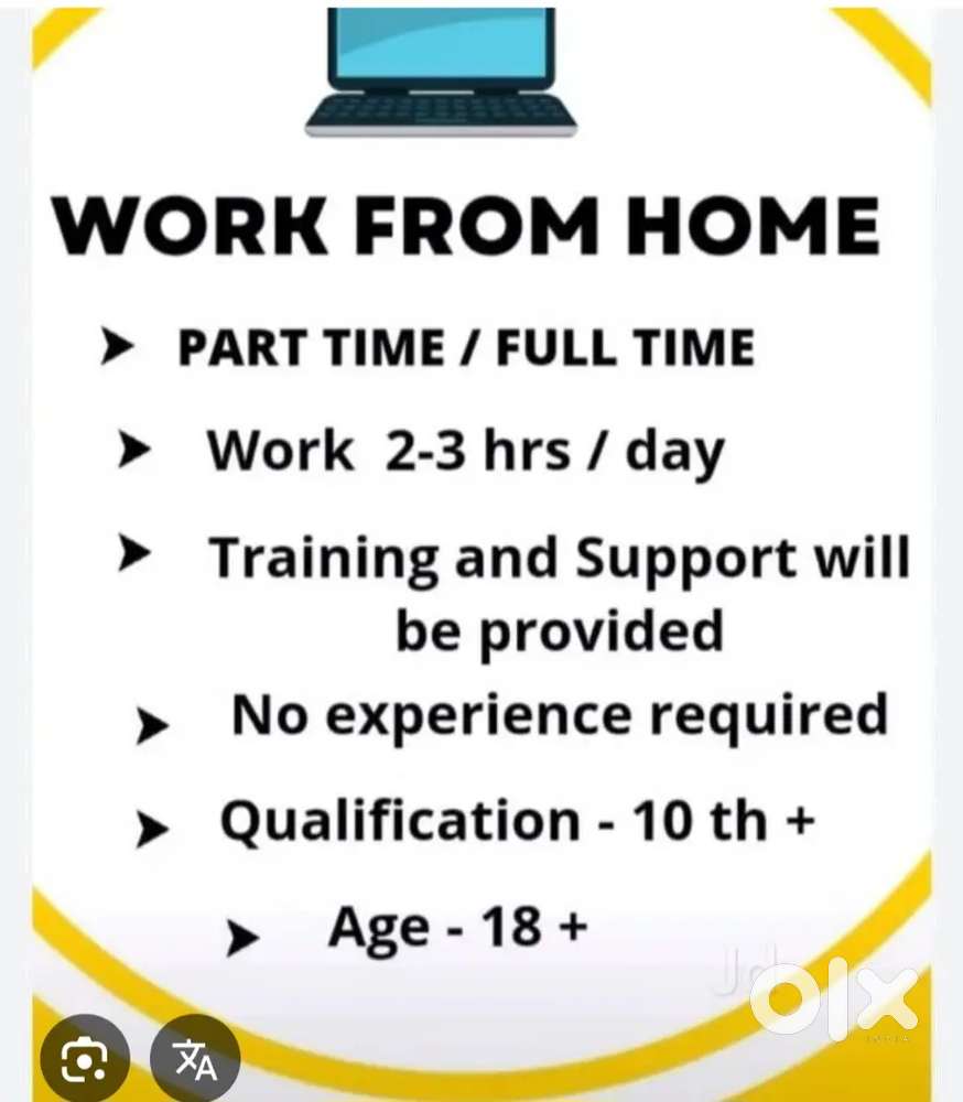 Earn money use social media all work is online work from home.