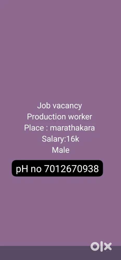 Production worker