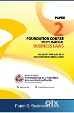 CA foundation books