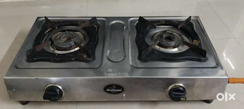 Gas stove sun flame 2 burner