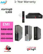 Desktop Laptop CPU Full Set i3-i5-i7 Available @ Low Price