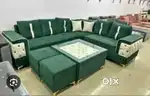 Sat. Offer price buy new sofa 8499, L size sofa 13990/-