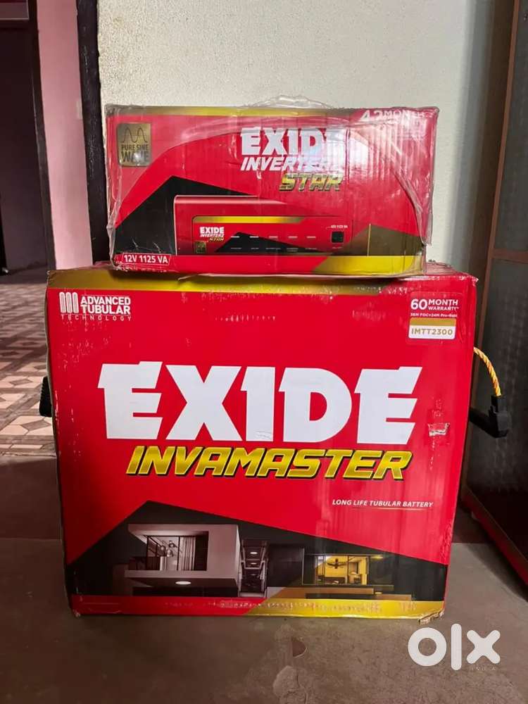 Inverter battery Exide company