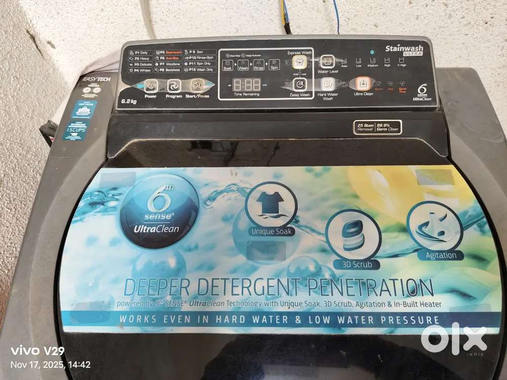 Whirlpool Stain wash automatic washing machine 6.2 kg (Top Load)