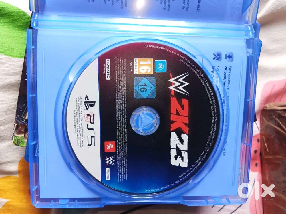 WWE 2k 23 PS 5 game